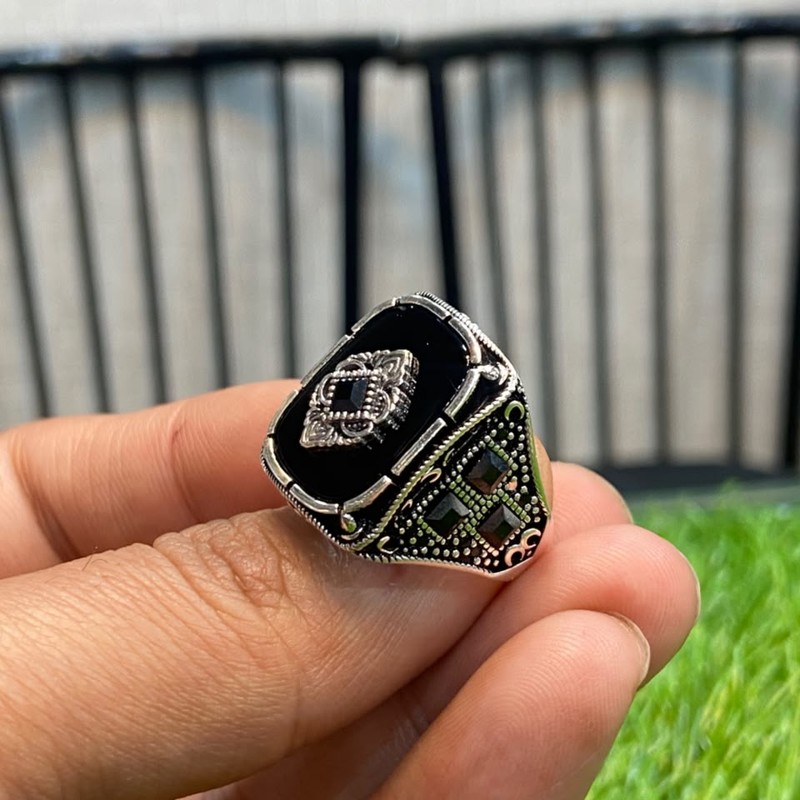 Black Diamond Ring
